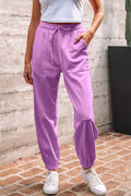 Panelled Drawstring Joggers