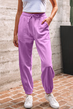 Panelled Drawstring Joggers