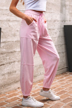 Panelled Drawstring Joggers