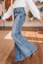 Wide Leg Flare Jeans
