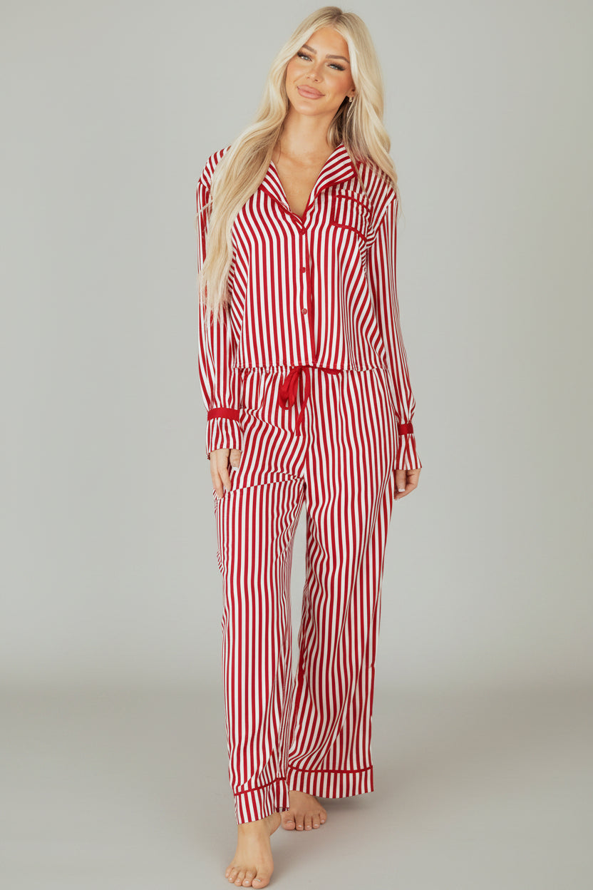 Candy Stripe Pyjama Set