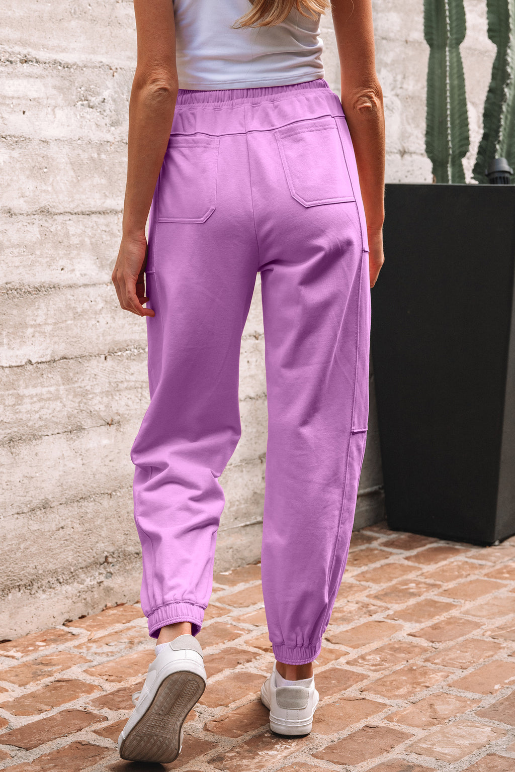 Panelled Drawstring Joggers