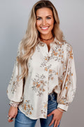 Vanilla Autumn Floral Shirt