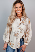 Vanilla Autumn Floral Shirt