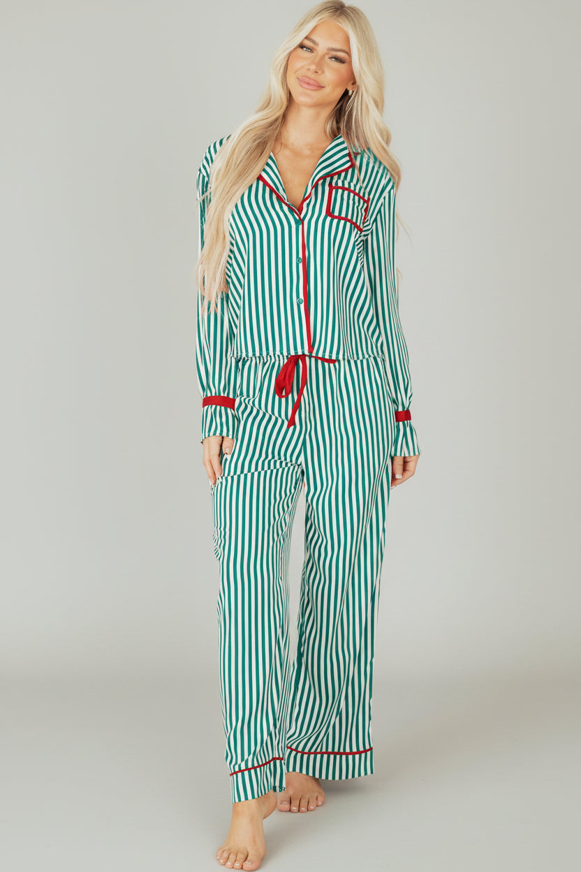 Candy Stripe Pyjama Set