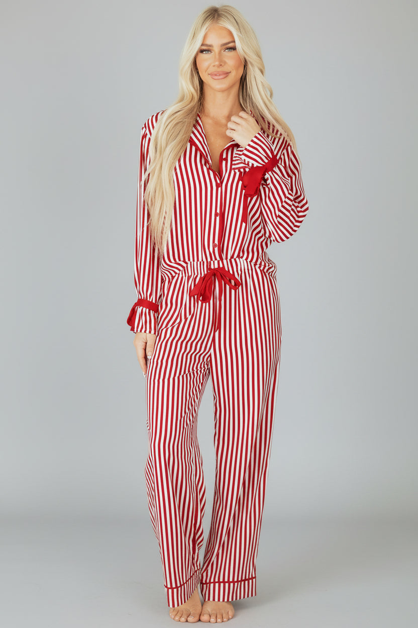 Candy Stripe Pyjama Set