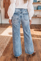 Wide Leg Flare Jeans