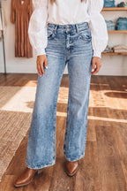 Wide Leg Flare Jeans