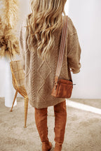 Long Sleeve Knit Sweater Dress