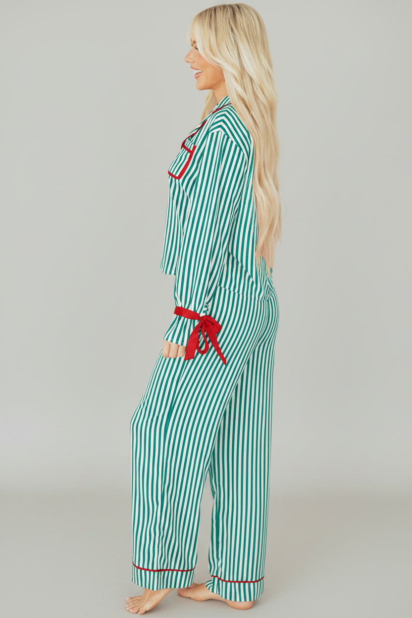 Candy Stripe Pyjama Set